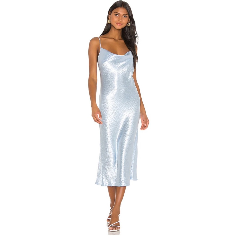 Berri Slip Dress in Sky